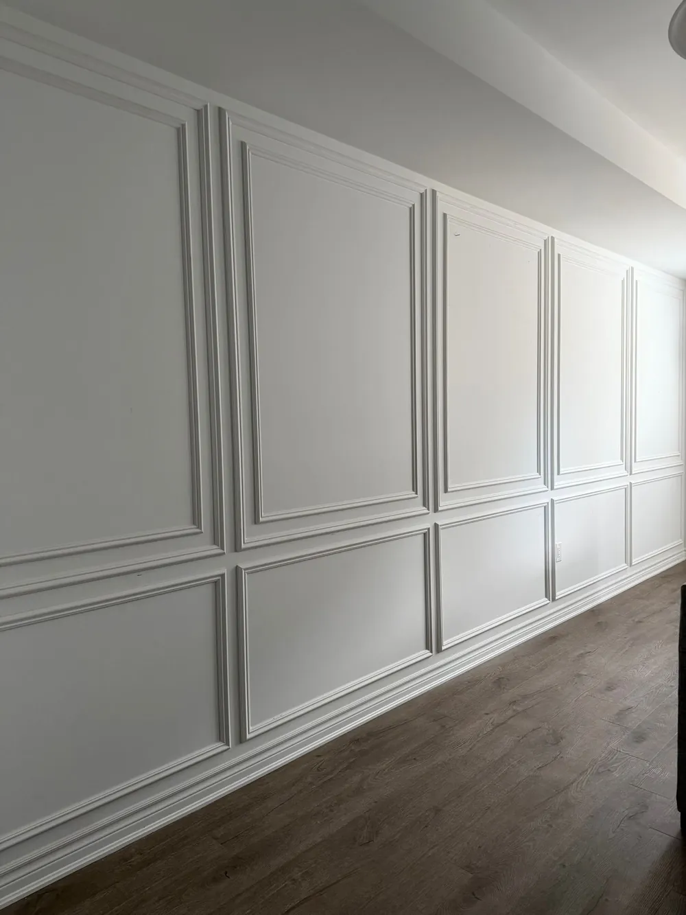 Two-Tier Picture Frame Paneling, finish carpentry by SEGAL XVI